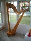Here's the concert grand harp I need help to raise funds for